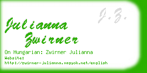 julianna zwirner business card